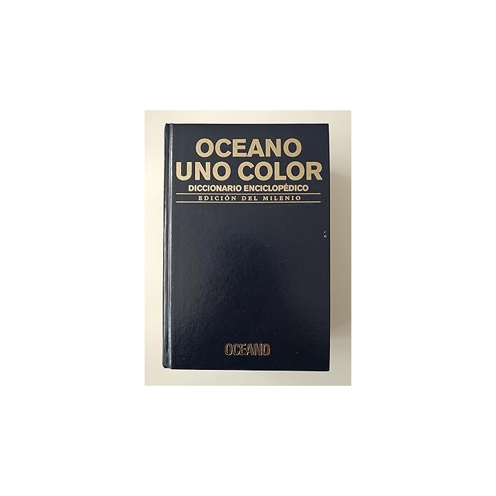 Diccionario enciclopédico. Océano Uno Color. Edición del milenio. Con CD-ROM